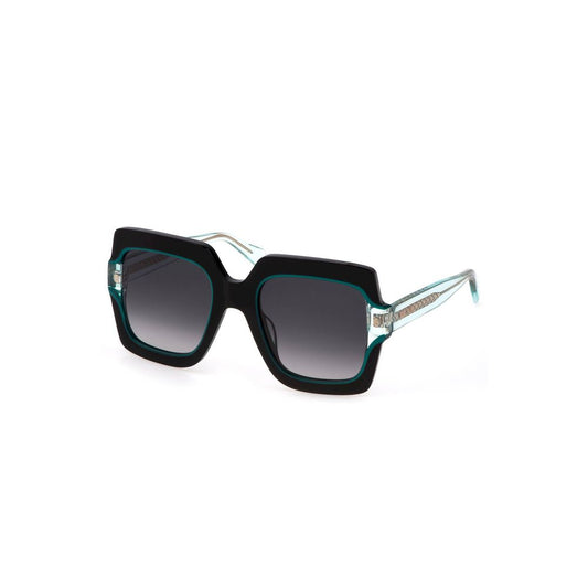 Just Cavalli Black Plastic Sunglasses