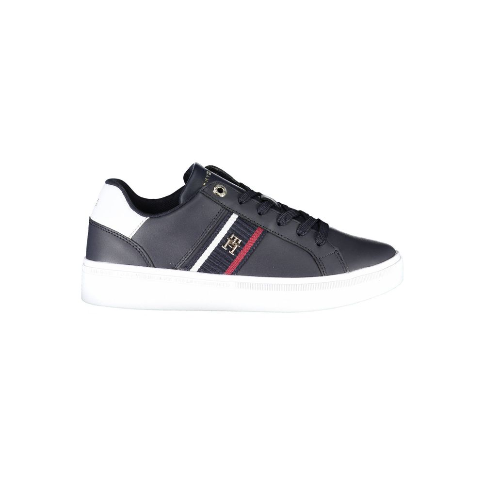 Tommy Hilfiger Blue Polyester Sneaker