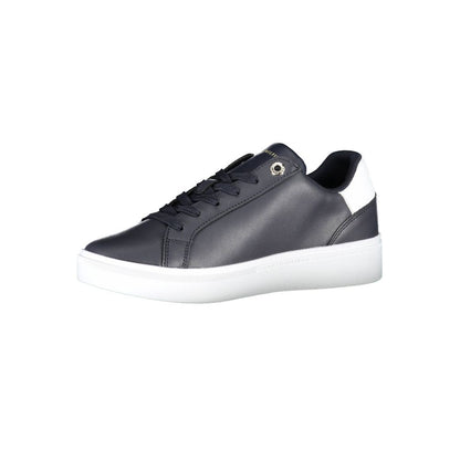 Tommy Hilfiger Blue Polyester Sneaker