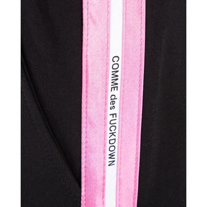 Comme Des Fuckdown Black Cotton Jeans & Pant