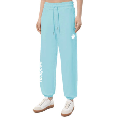 Comme Des Fuckdown Blue Cotton Jeans & Pant