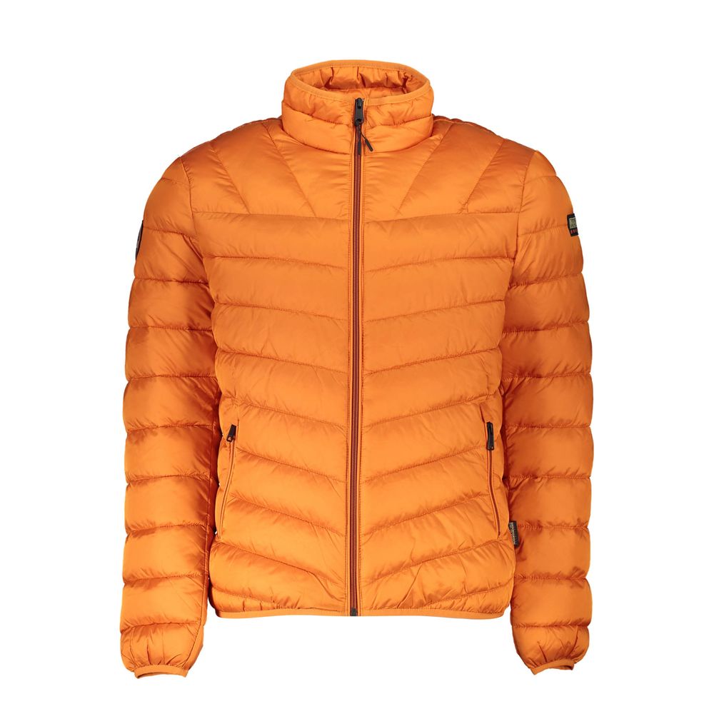 Napapijri Orange Polyamide Jacket