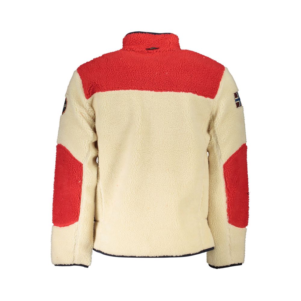 Napapijri White Polyester Jacket