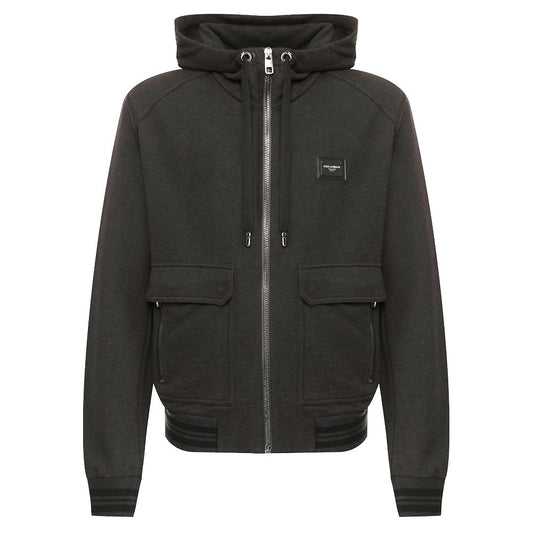 Dolce & Gabbana Gray Cotton Sweater