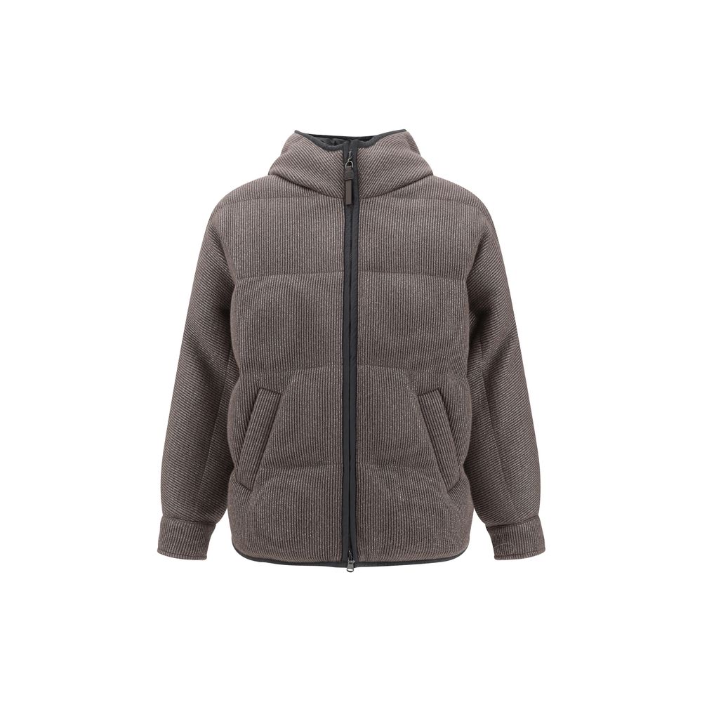 Brunello Cucinelli Lurex Down Jacket