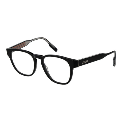 Ermenegildo Zegna Black Men Glasses Frame