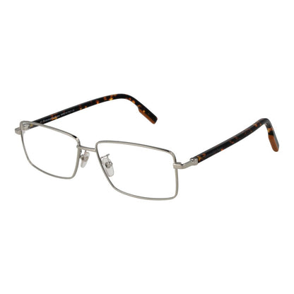 Ermenegildo Zegna Silver Men Glasses Frame