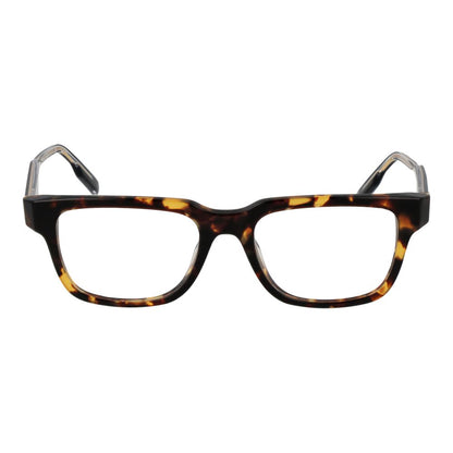 Ermenegildo Zegna Brown Men Glasses Frame