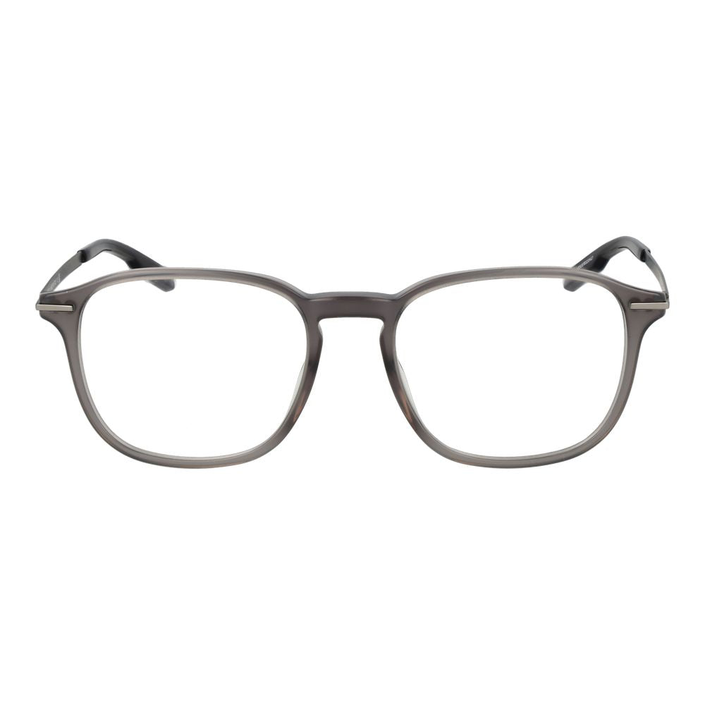 Ermenegildo Zegna Gray Men Glasses Frame