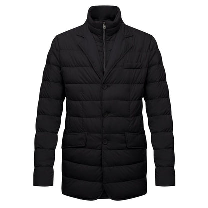 Herno Black Polyamide Jacket