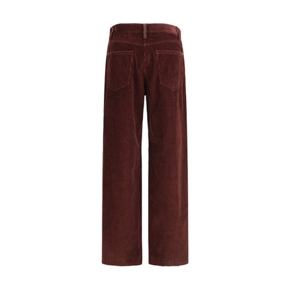 Brunello Cucinelli Straight Velvet Trousers