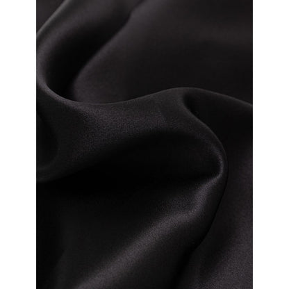 Dolce & Gabbana Black Silk Pocket Square