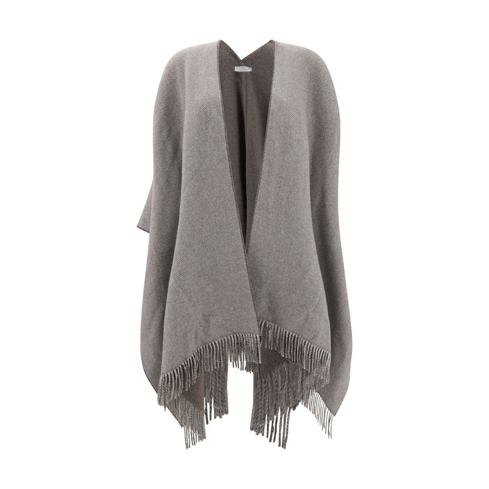 Brunello Cucinelli Reversible Poncho