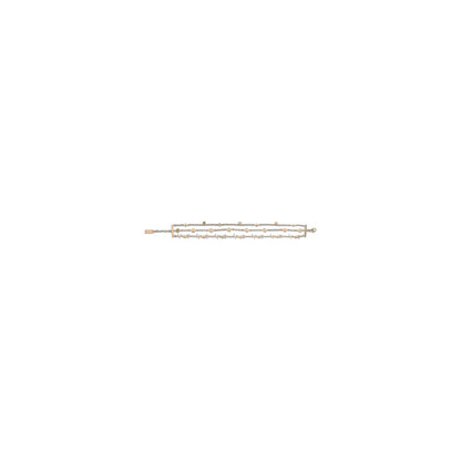 Saint Laurent Cassandre multi-wrap chain Bracelet