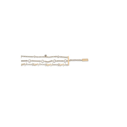 Saint Laurent Cassandre multi-wrap chain Bracelet