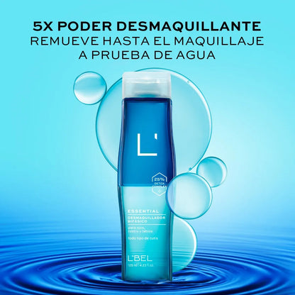 Loción Desmaquillante Bifásica Remueve Maquillaje a Prueba de Agua 125 ml